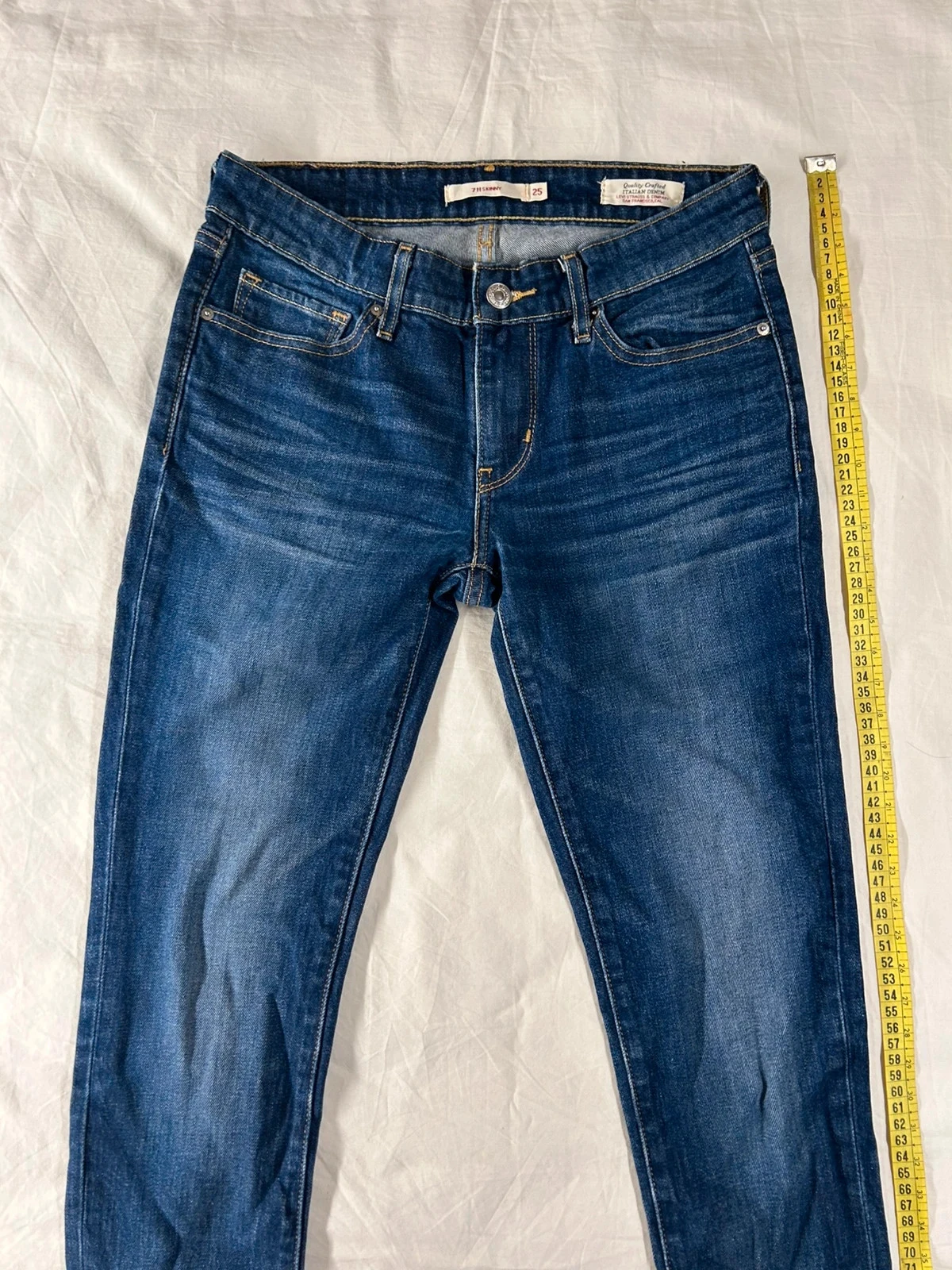 Levi's 711 skinny jeans w25 l32 – photo 2